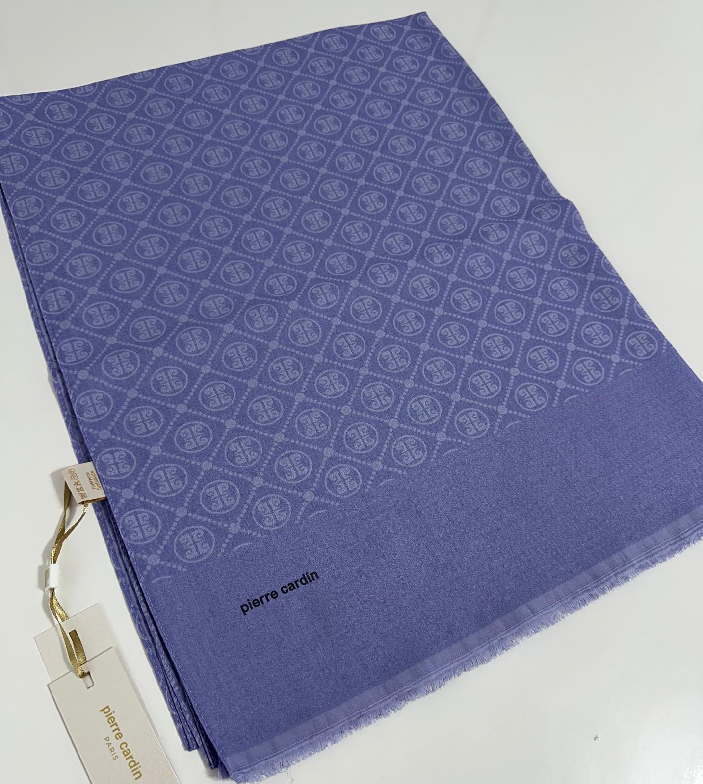 Pierre Cardin Elegans Monogram Şal-75 X 190-090700-992 Mor