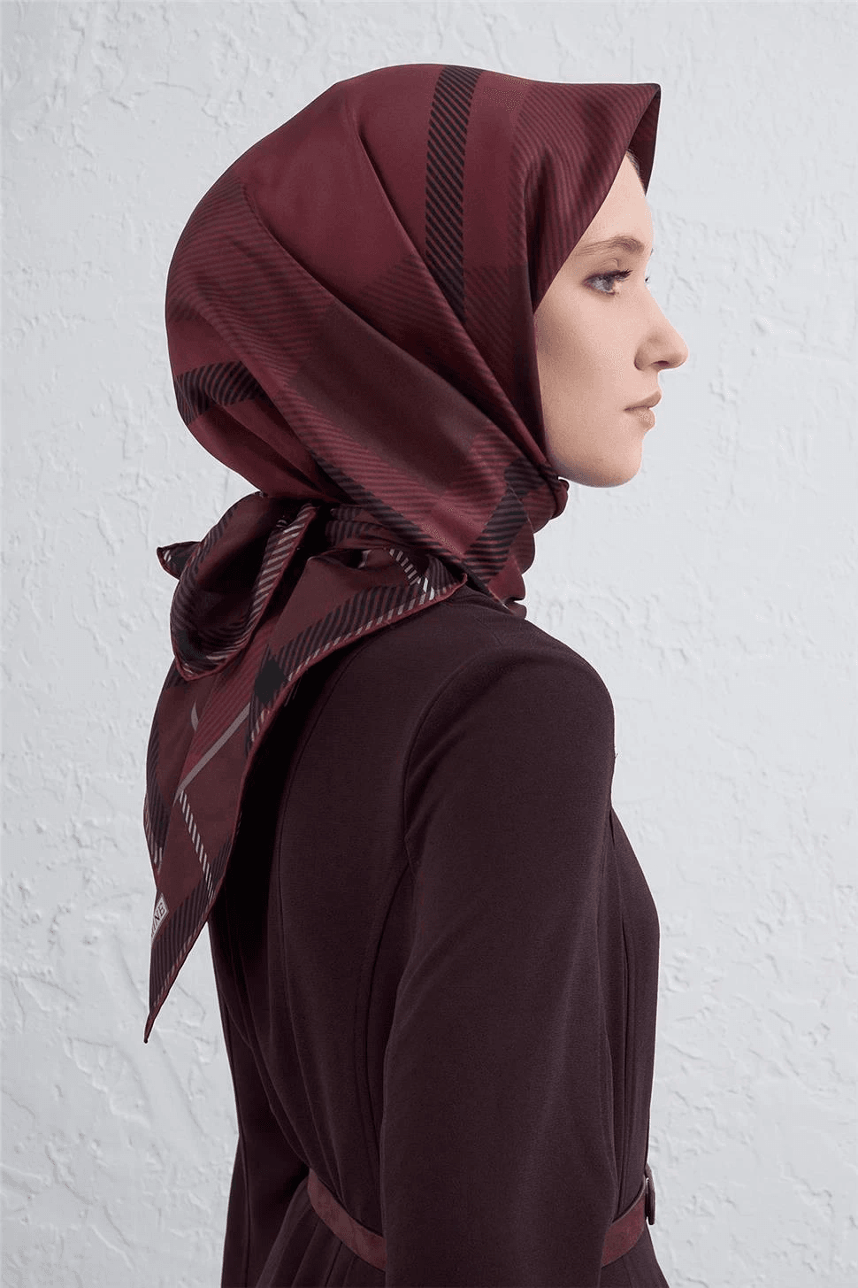 Armine Sura İpek Eşarp -2025/2026 -9418