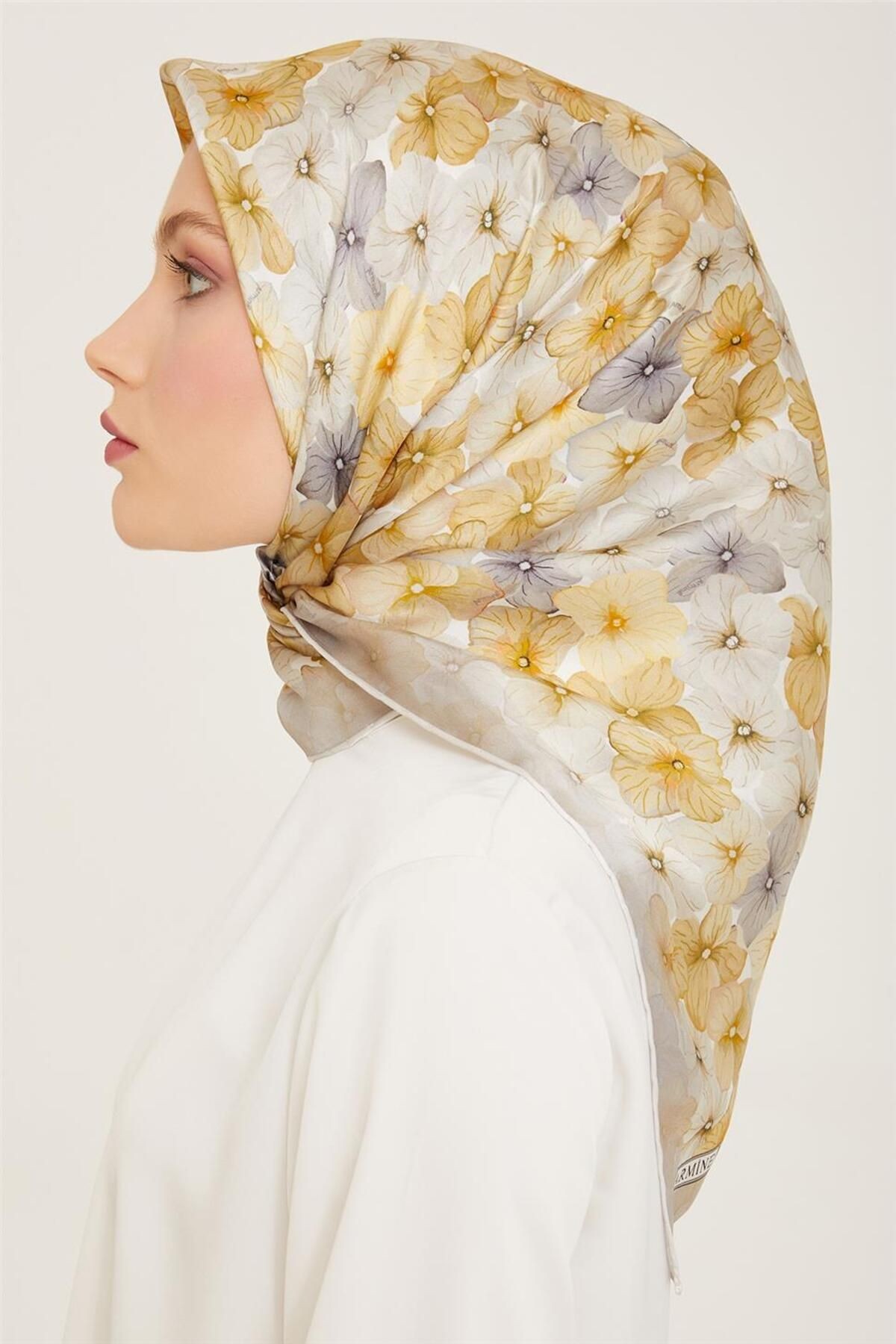 Armine Sura İpek Eşarp 9108D (S)-34