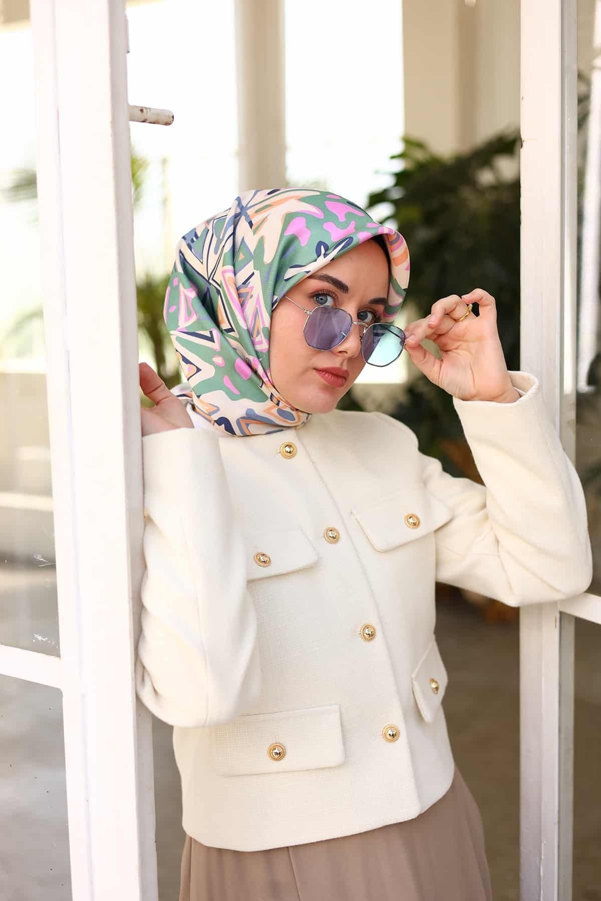 Twill Ipek Eşarp 11427-52