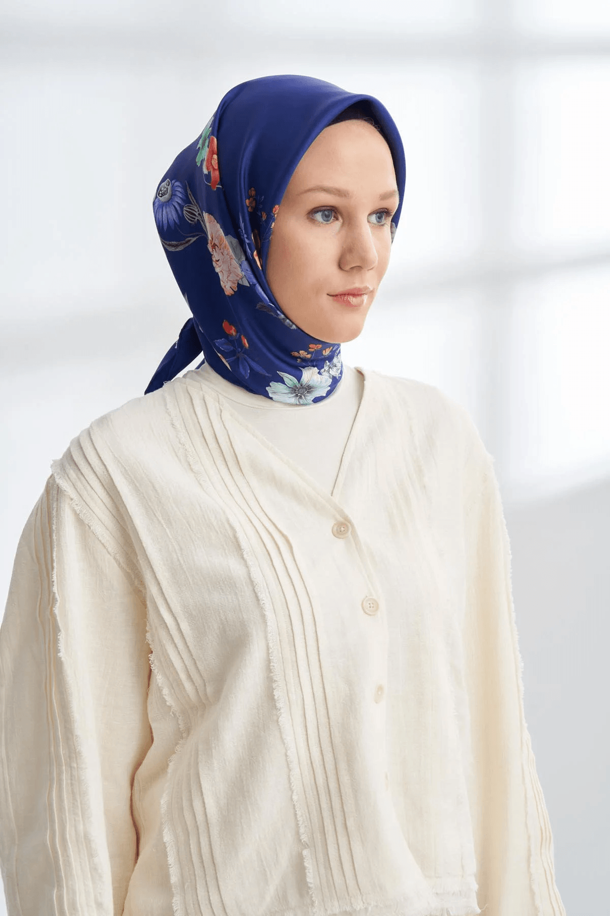 ARMANDA PREMIUM COLLECTION ROSEMARY DESEN TWILL İPEK EŞARP - 4319-159