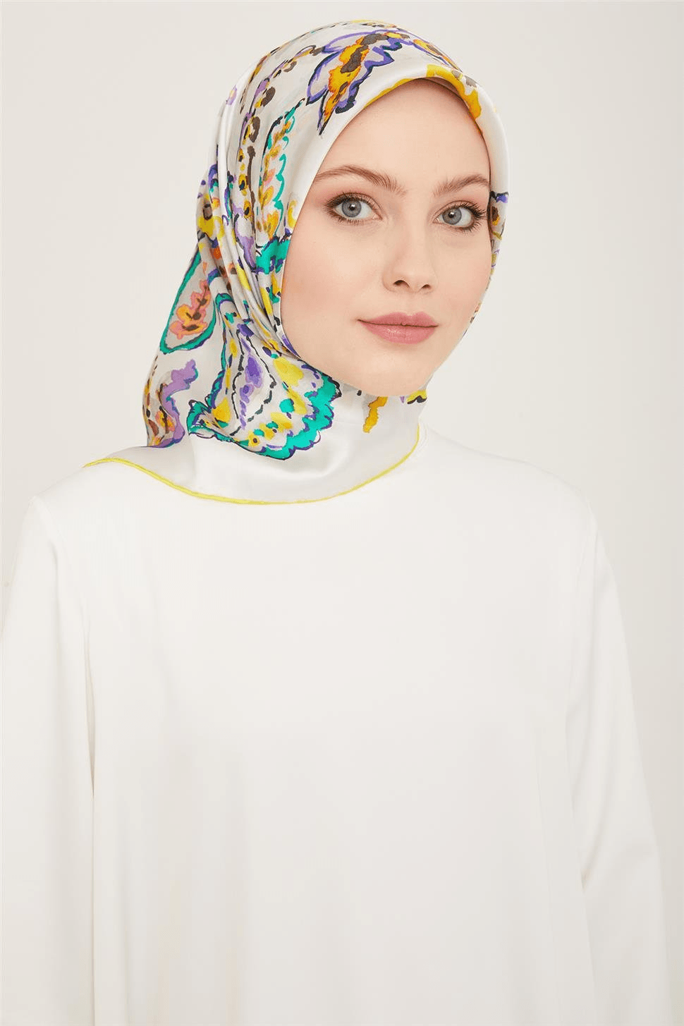 Armine Sura İpek Eşarp 9130D (S)-83