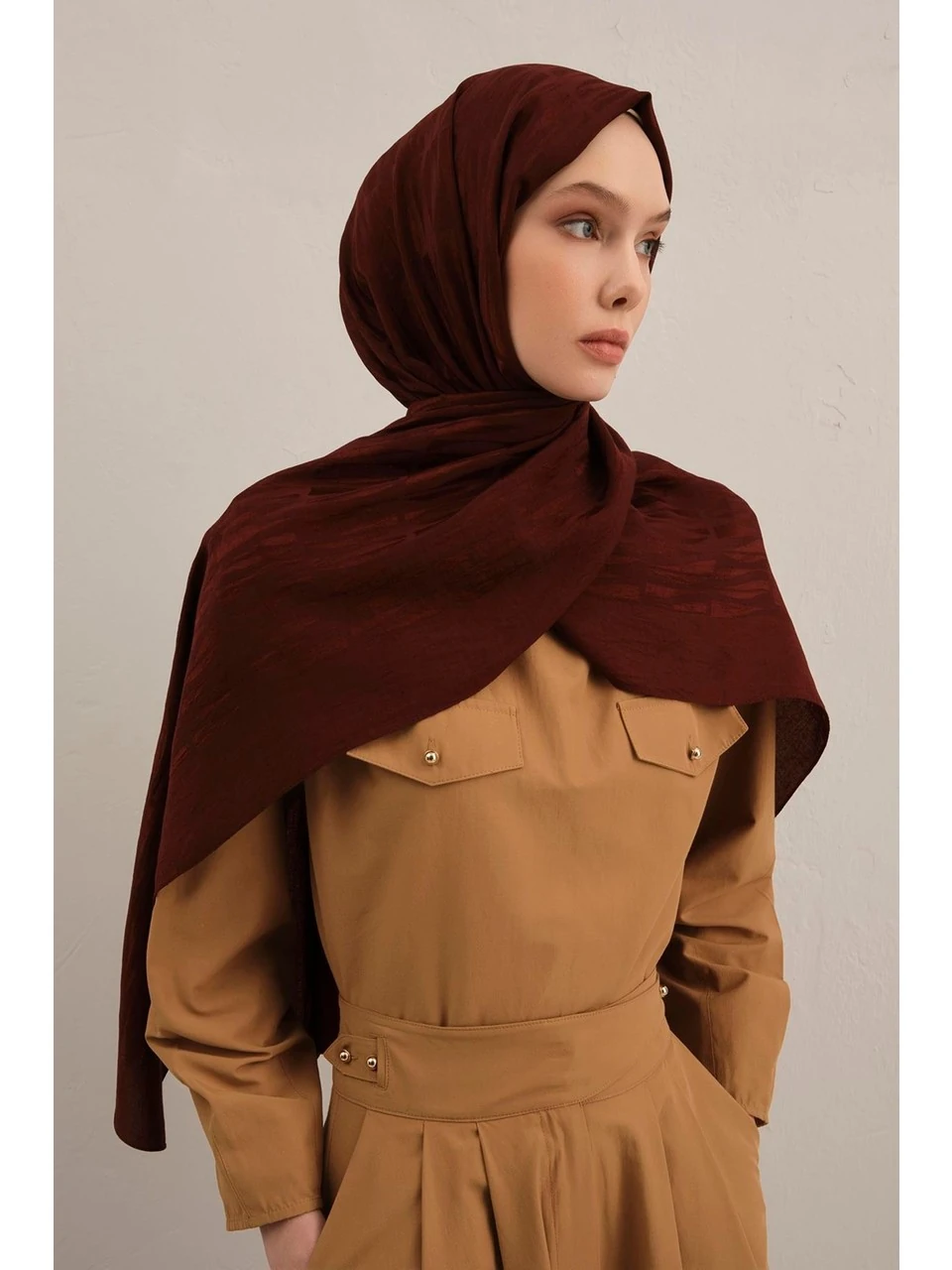 Armine Lyocell Naia Çubuk Desen Şal 3