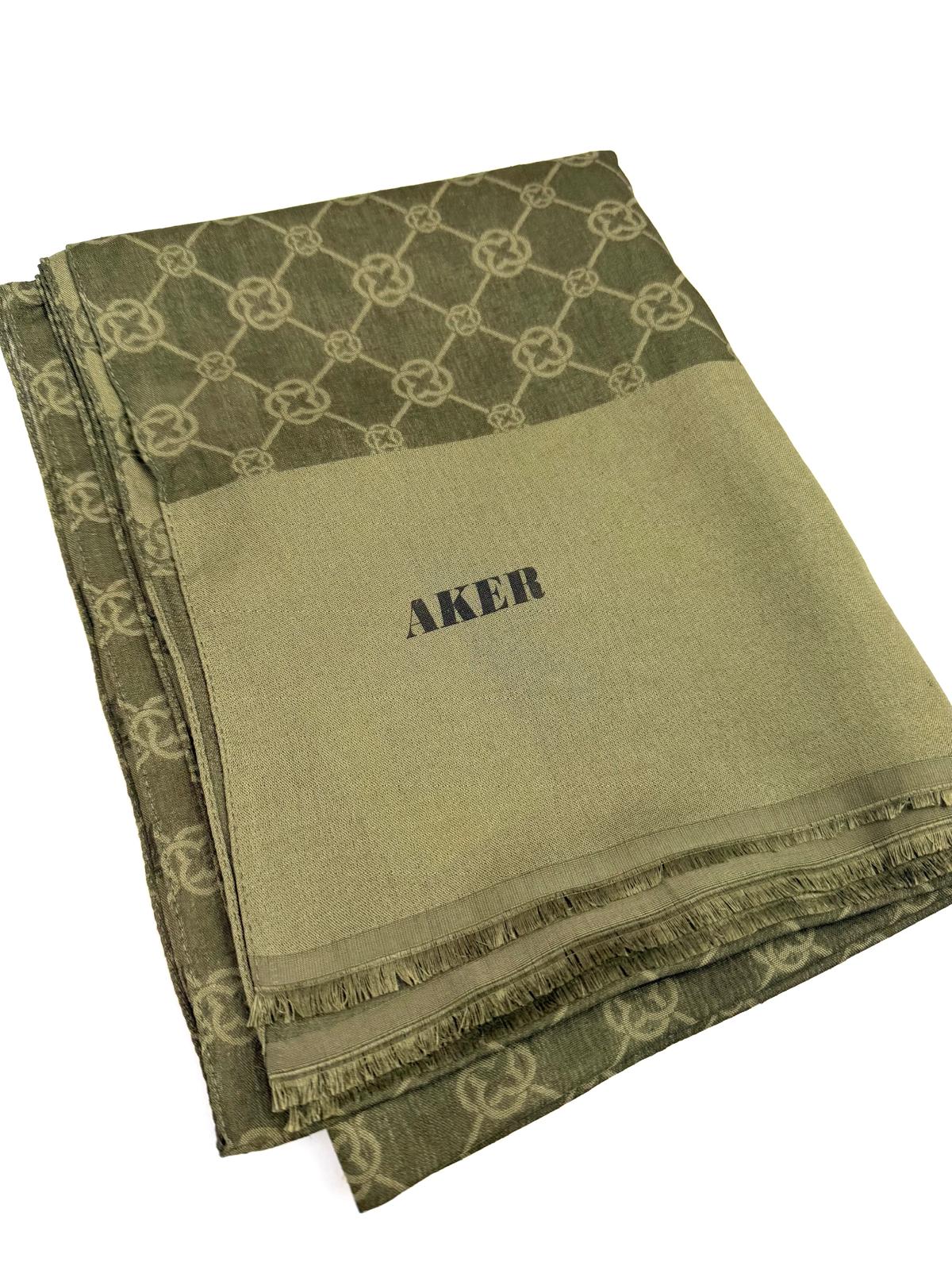 AKER ELEGANCE MONOGRAM ŞAL 1090100-934