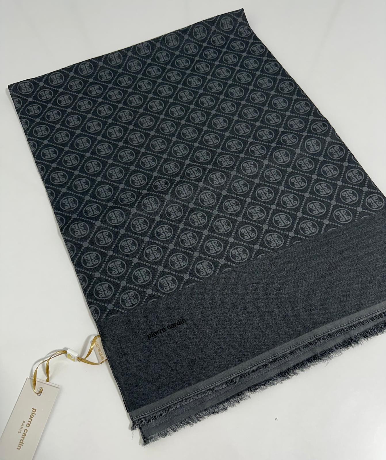 Pierre Cardin Elegans Monogram Şal-75 X 190-090700-913 Füme