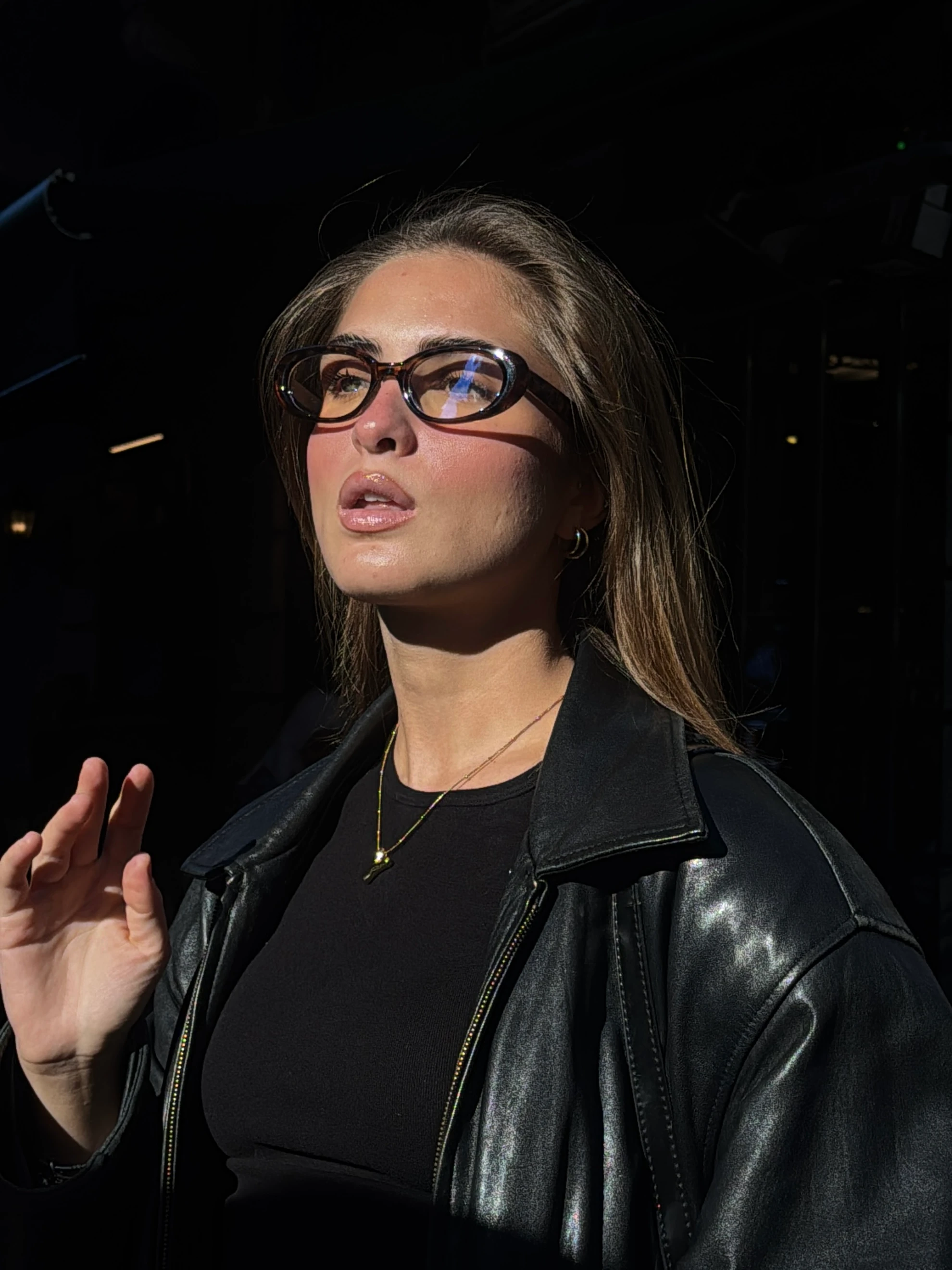 Lily Leopar Mavi Işık Korumalı Gözlük