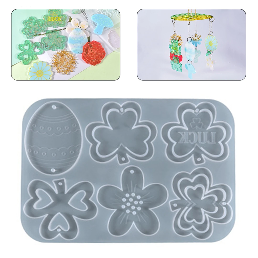Epoksi Lamba Süsleme Avize Kalıbı Çiçek Modelleri Kalıbı Silikon