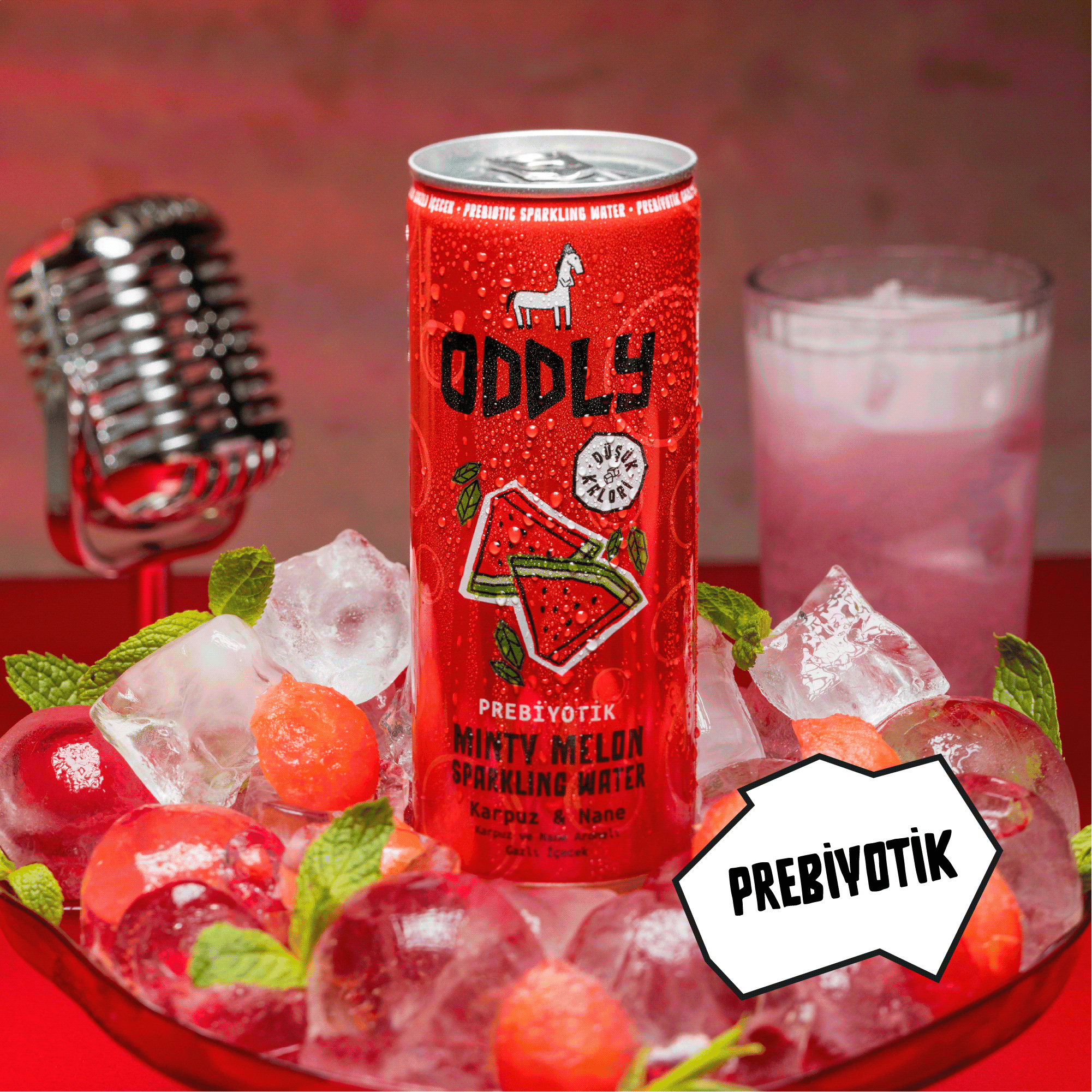 MINTY MELON SPARKLING WATER
