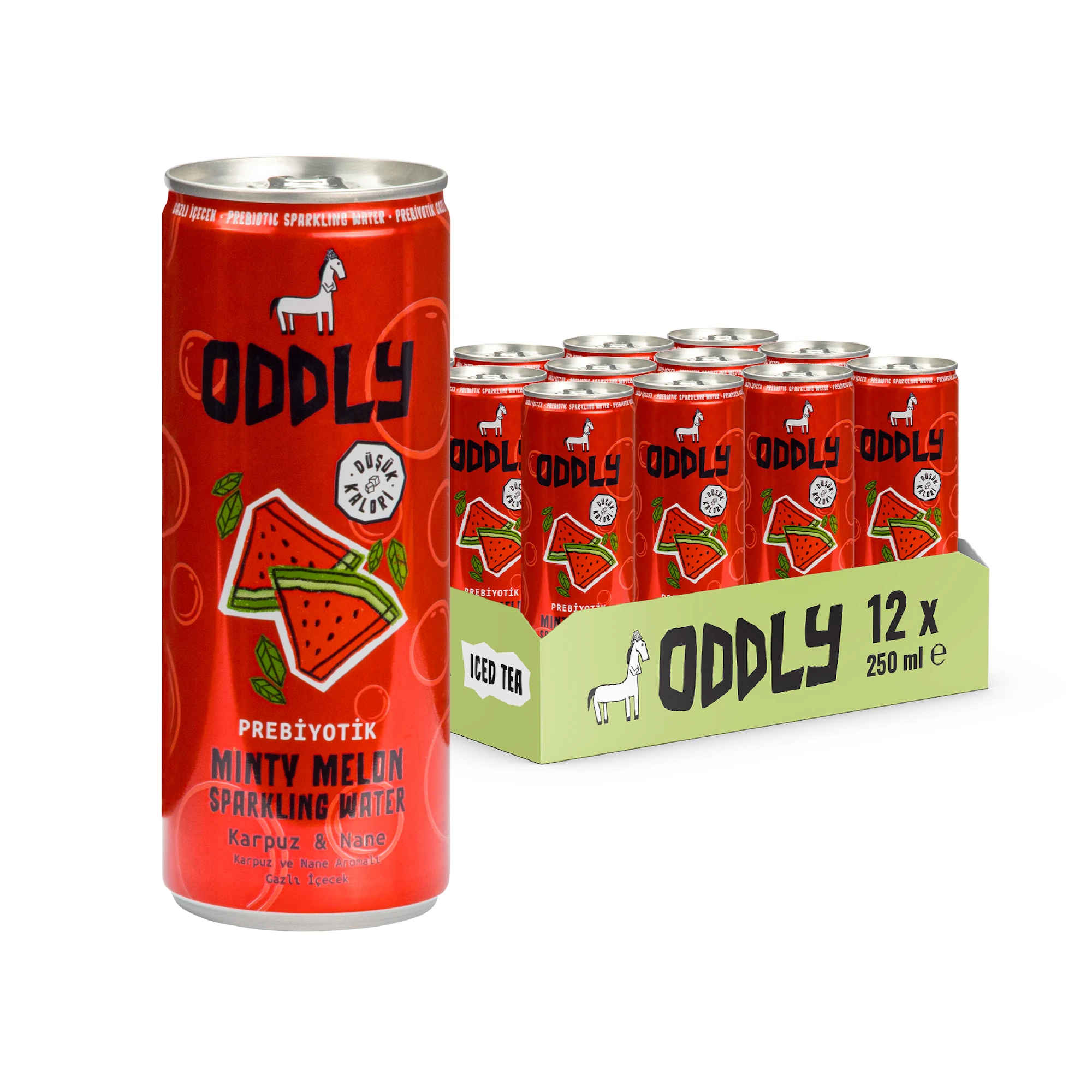 ODDLY MINTY MELON KARPUZ NANE KUTU 250 ML X 12 ADET