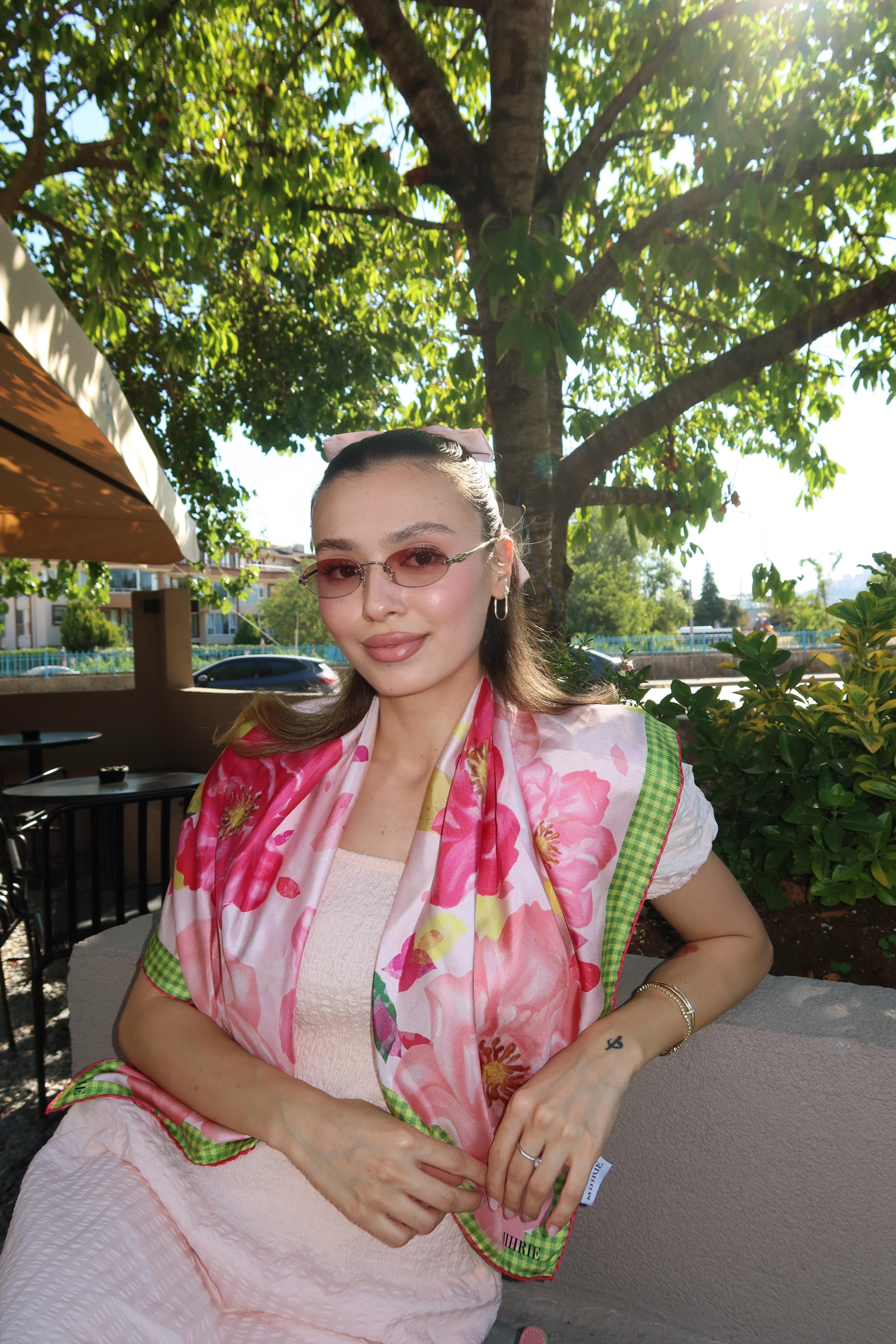Peony Garden Scarf