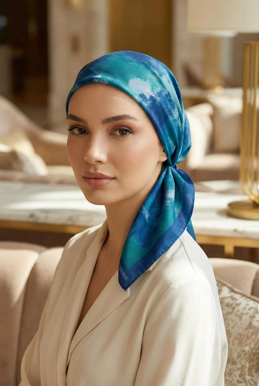 Magical Forest Scarf - blue