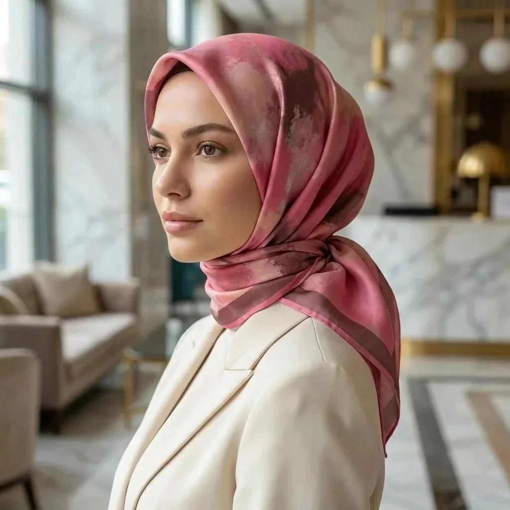 Magical Forest Scarf - pink