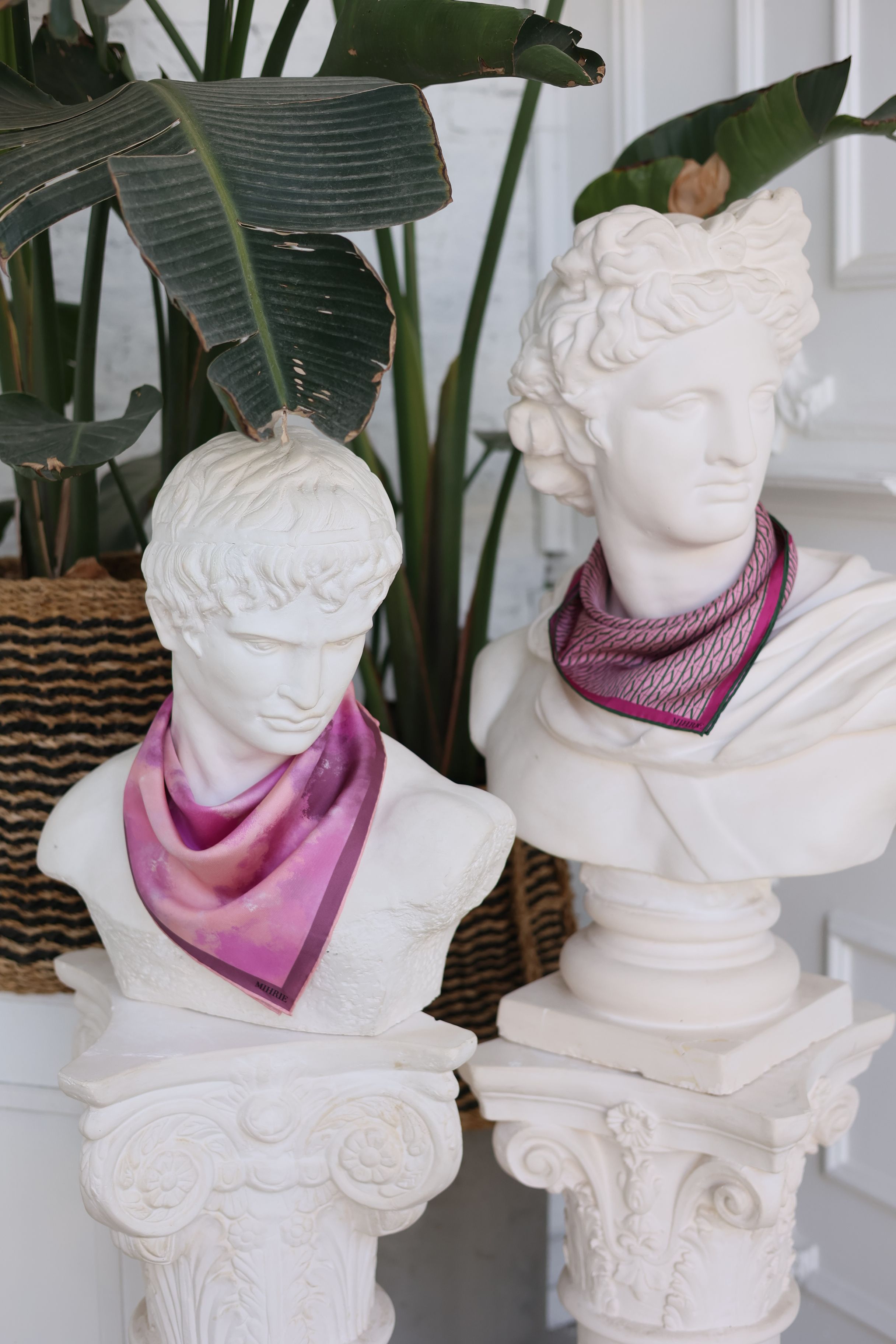 Pink Forest Foulard