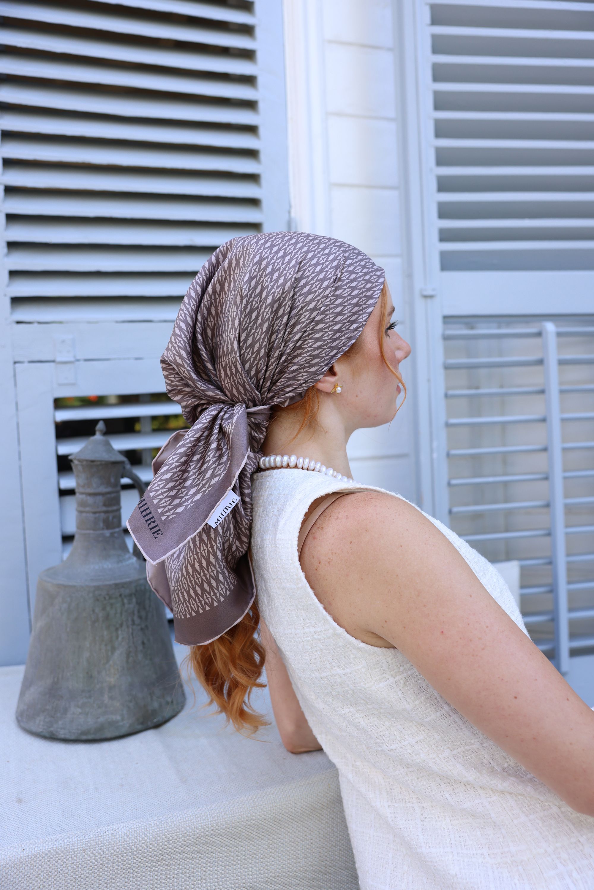 Stone Mini Mono Scarf