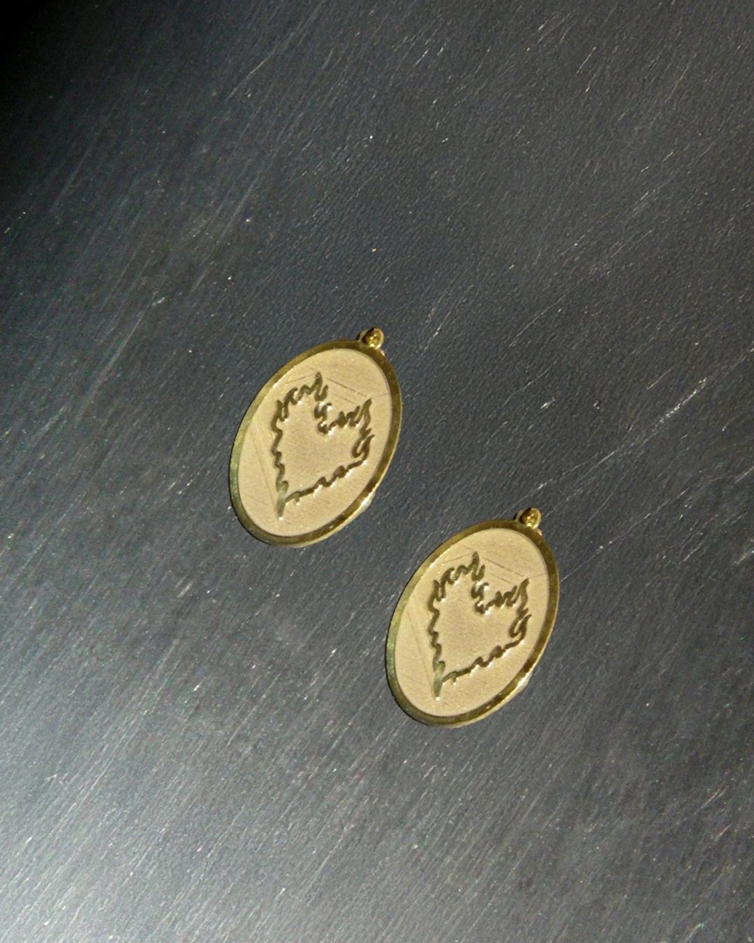 Kalp Frekansı Kolye - Gold