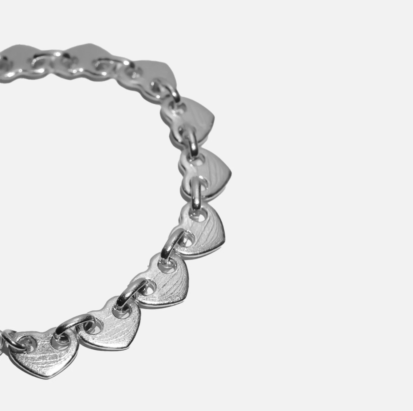 Soft Heart Bileklik - Silver