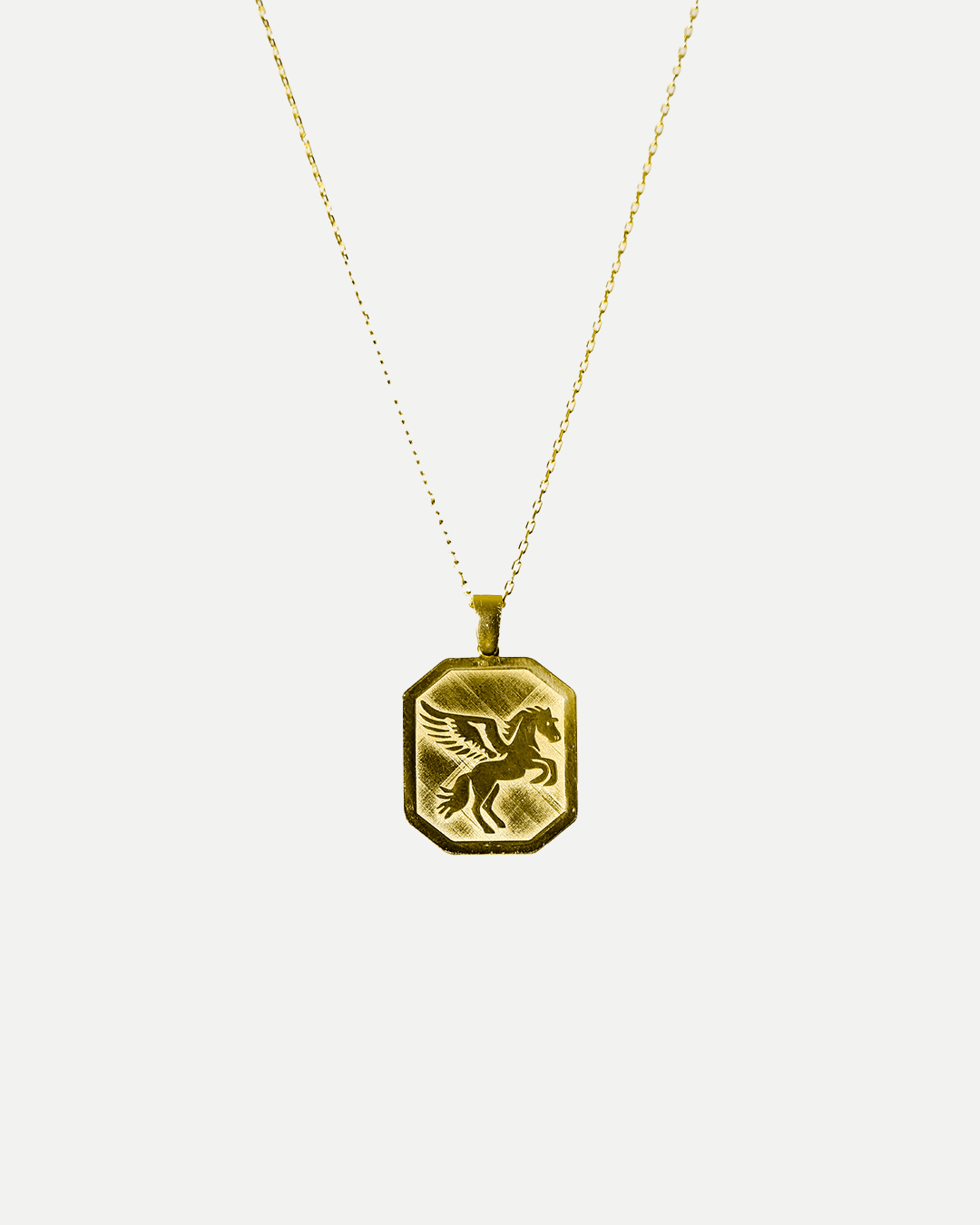 Atın Yükselişi Kolye - Gold
