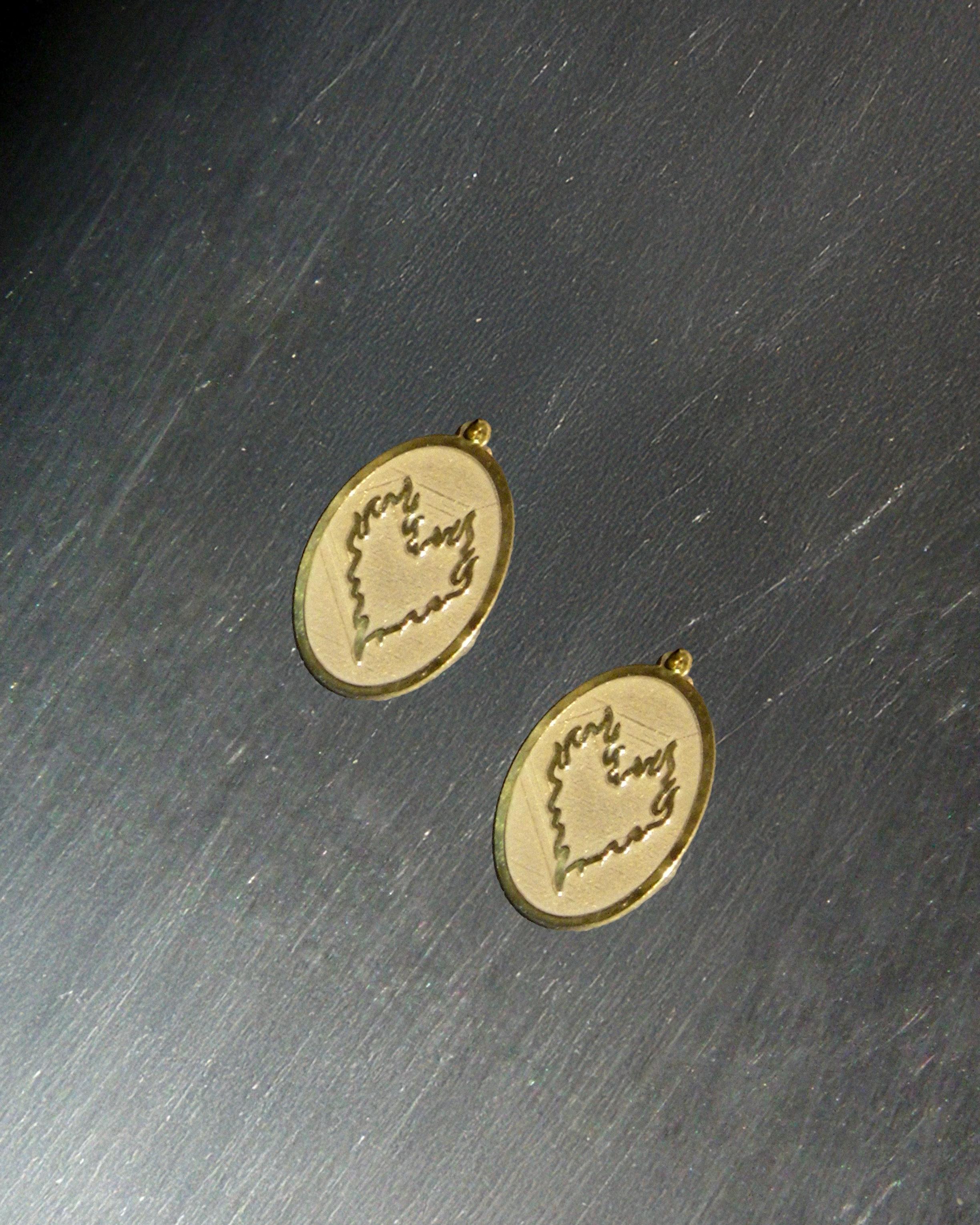 Kalp Frekansı Kolye - Gold