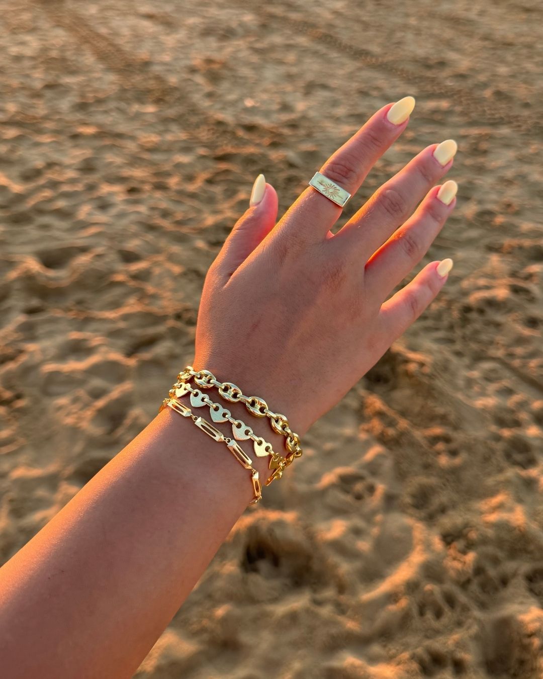 Soft Heart Bileklik - Gold