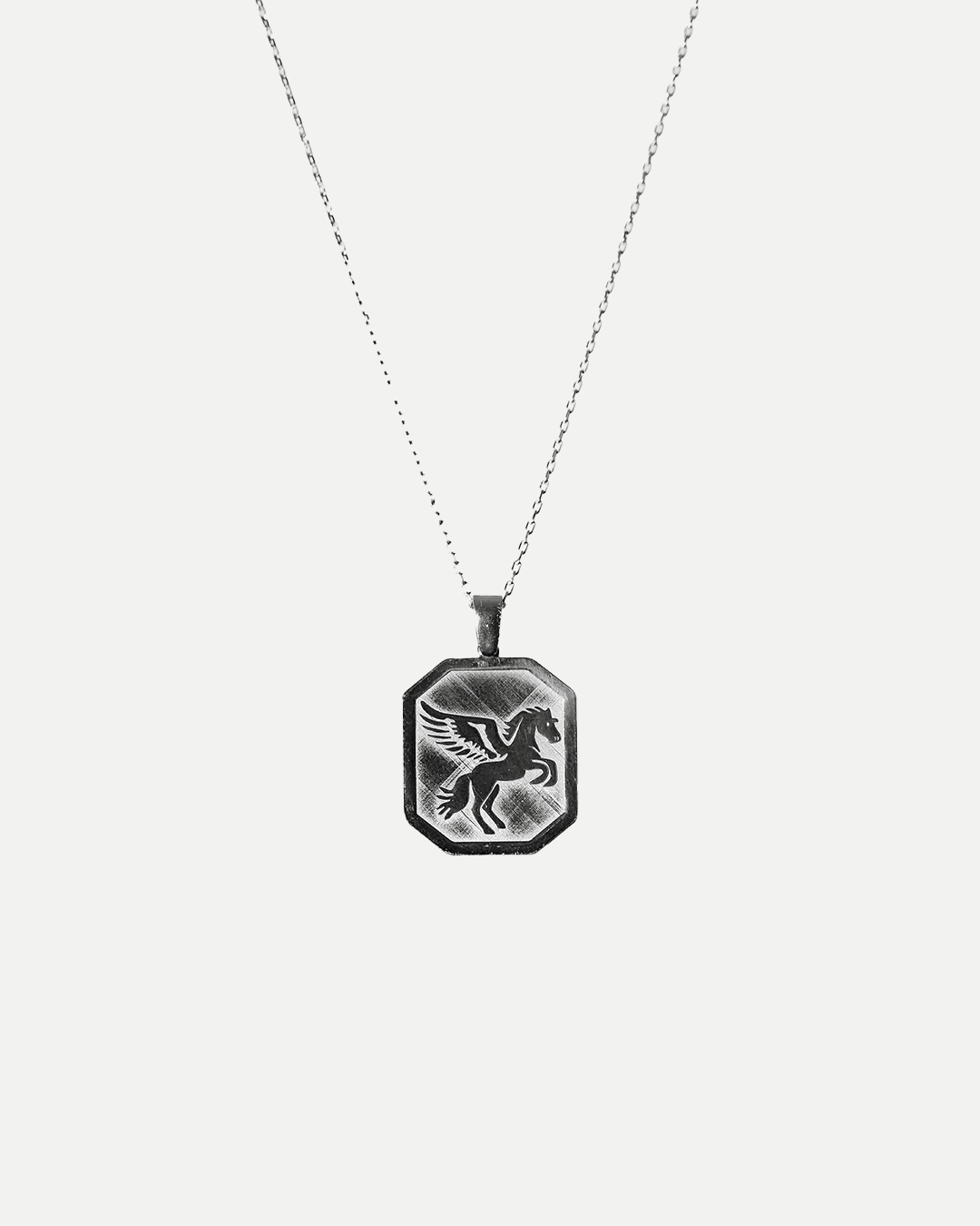 Atın Yükselişi Kolye - Silver