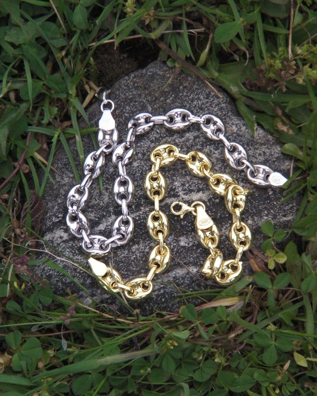Nautical Rope Bileklik - Gold