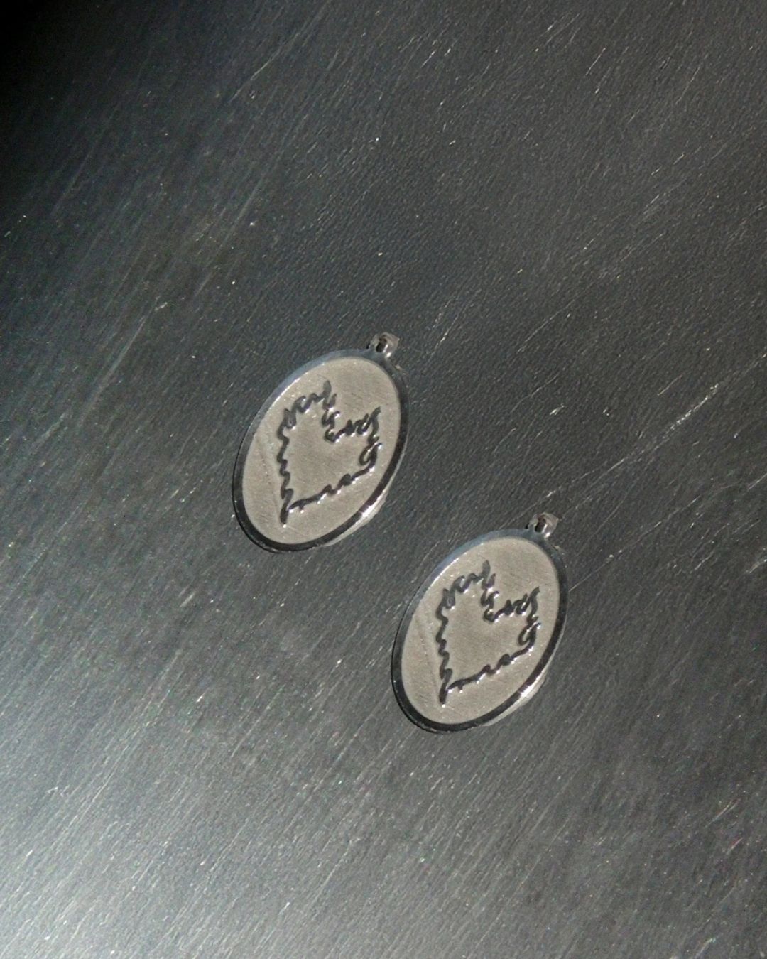 Kalp Frekansı Kolye - Silver