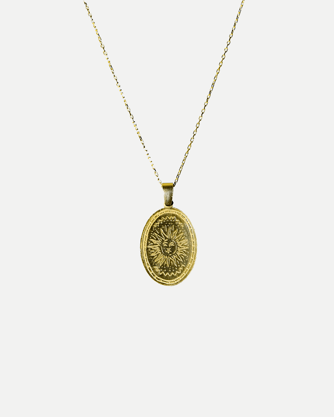 Güneş Tanrıçası Kolye - Gold