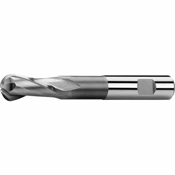PLD İki Ağızlı Uzun Küresel Freze 13mm HSS