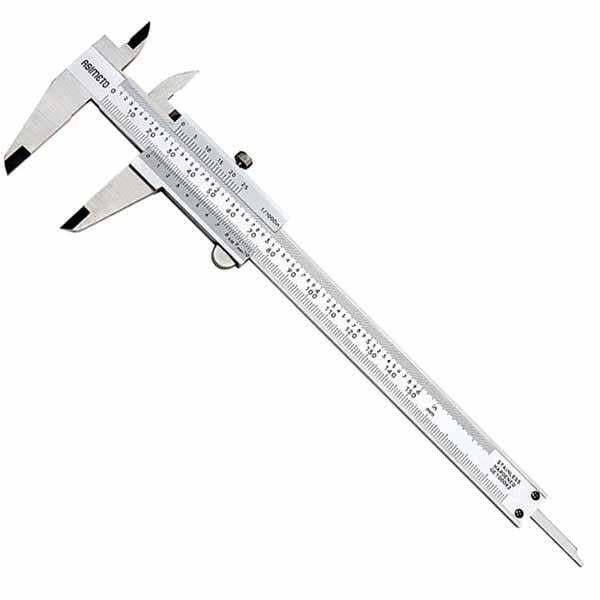 Asimeto AS-341 Kumpas 0-150mm 0.05mm Ölçek