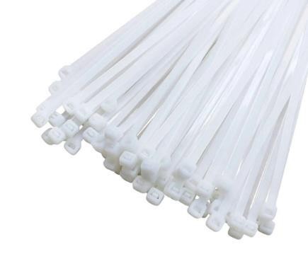 KSN Kablo Bağı Plastik Kelepçe Beyaz 7.6x610mm  -  100 Adet 