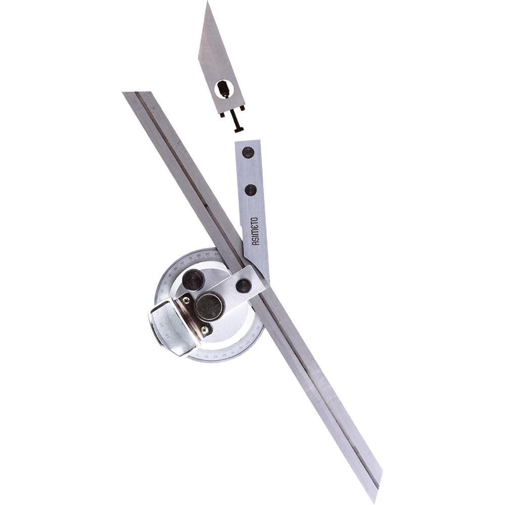 Asimeto AS-490 Üniversal Açı Ölçer 200mm 8" Bıçak