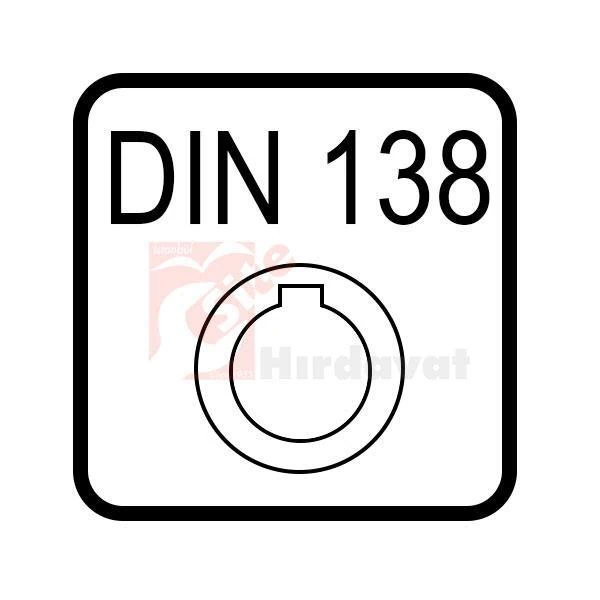 ZPS-FN Vals Alın Freze 125mm DIN 1880