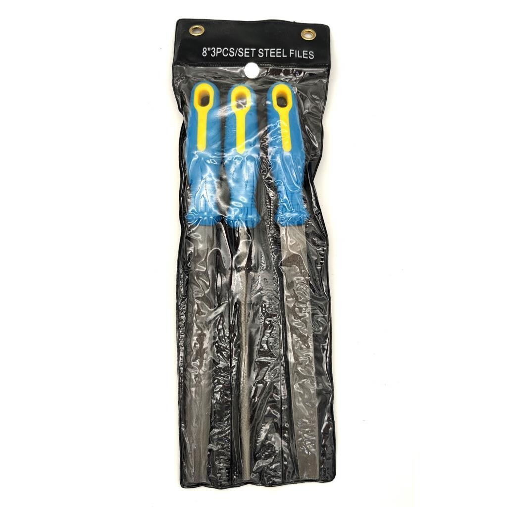 PLD Saplı Eğe Takımı 3 Parça 200mm 8"