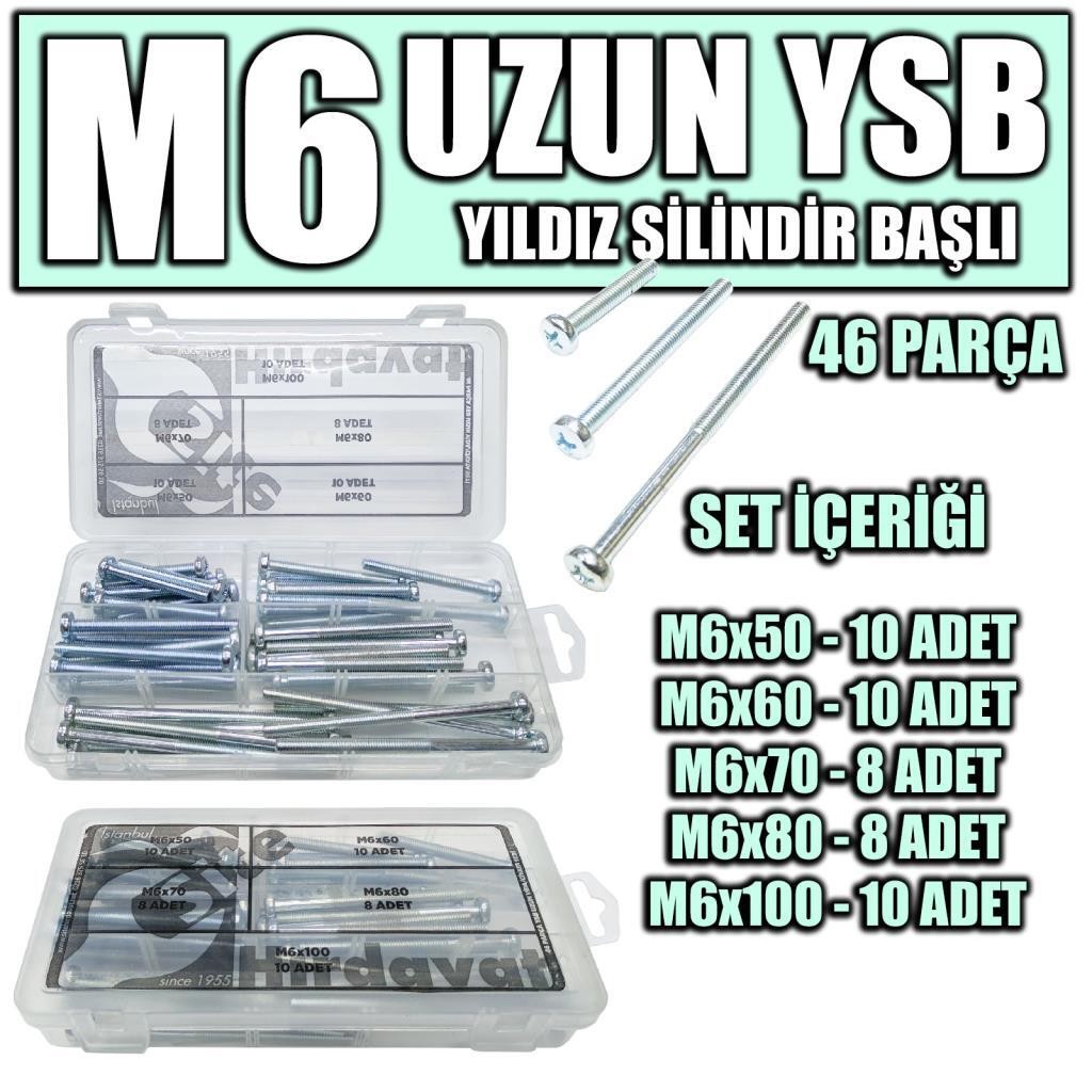 46 Parça M6 YSB Vida Seti