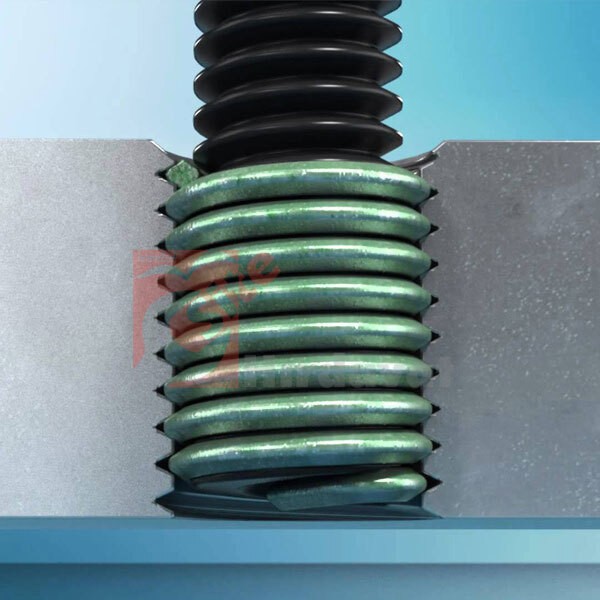 V-Coil M16x2 Helicoil Yay 2D (Yay Kapalı Uzunluğu 24mm) - 50 Adet