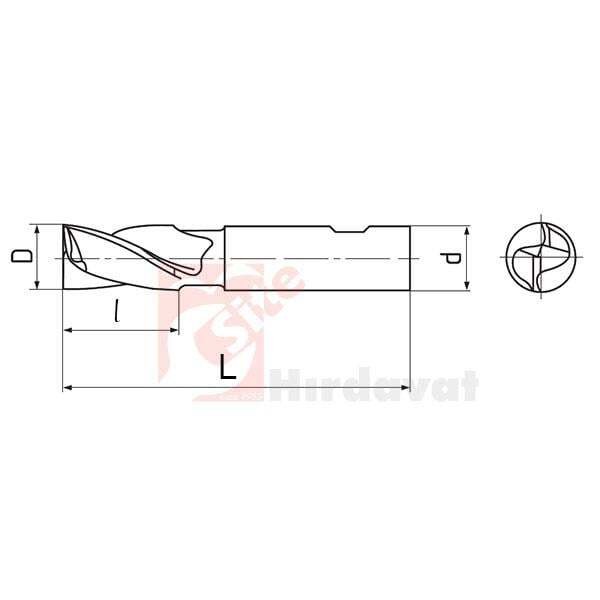 ZPS-FN Uzun Freze 10mm DIN 327 2Z