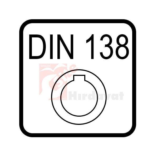 ZPS-FN Konik Alın Freze 60° 50mm DIN 842