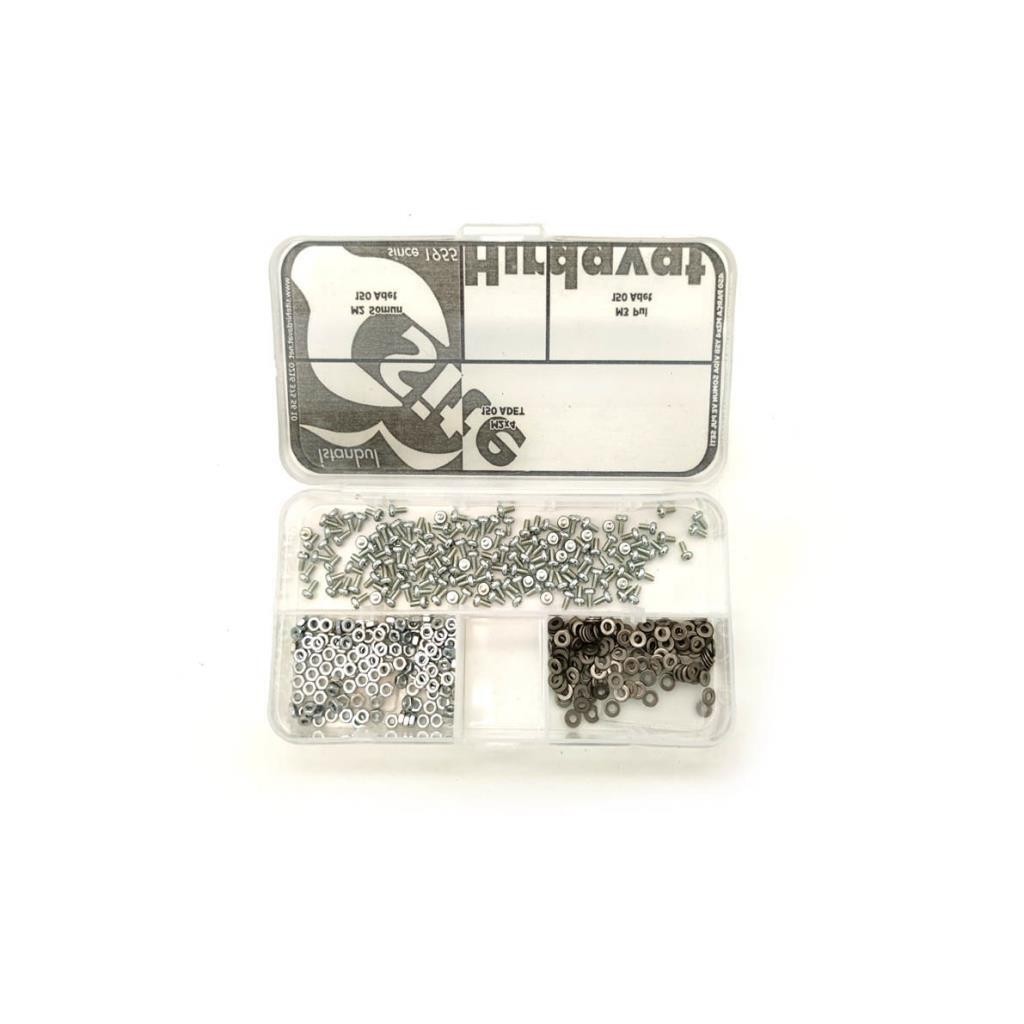 M2x4 YSB Vida Somun ve Pul Seti, 450 Parça
