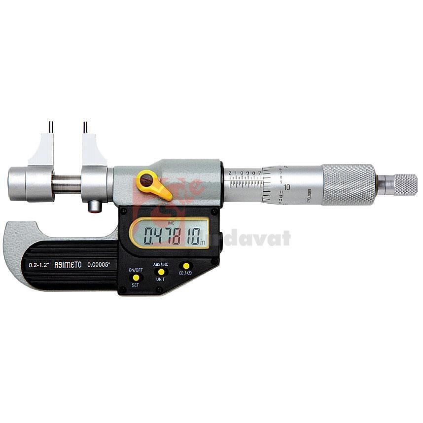 Asimeto AS-203 Dijital İç Çap Mikrometresi 75-100mm