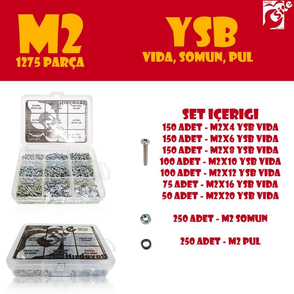 1275 Parça M2 YSB Vida Seti