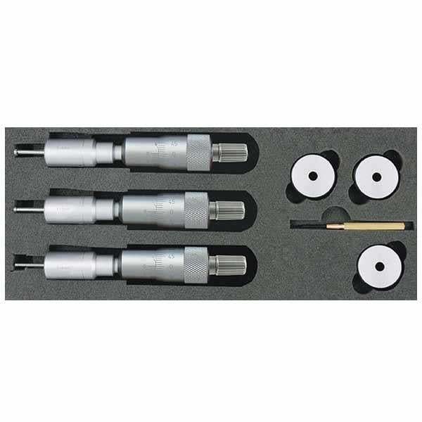 Asimeto AS-209 Üç Nokta Temaslı Mekanik İç Çap Mikrometresi 50-63mm