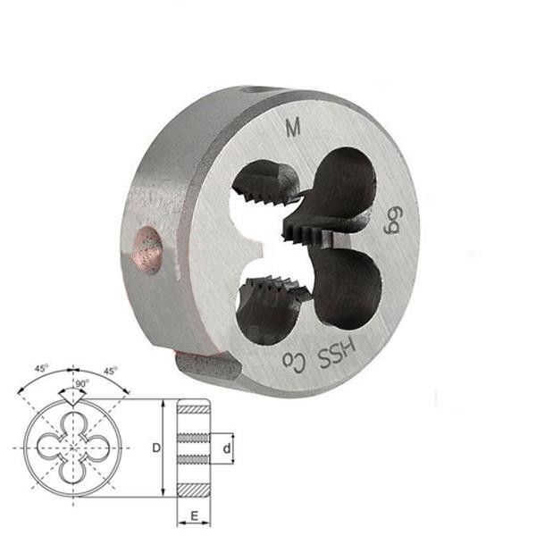 VÖLKEL M8X0.5 PAFTA DIN223, İNCE DİŞ