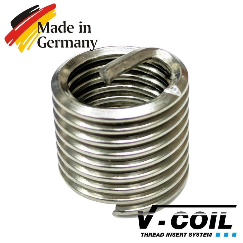 V-Coil M18x2.5 Helicoil Yay 2.5D (Yay Kapalı Uzunluğu 36mm) - 25 Adet