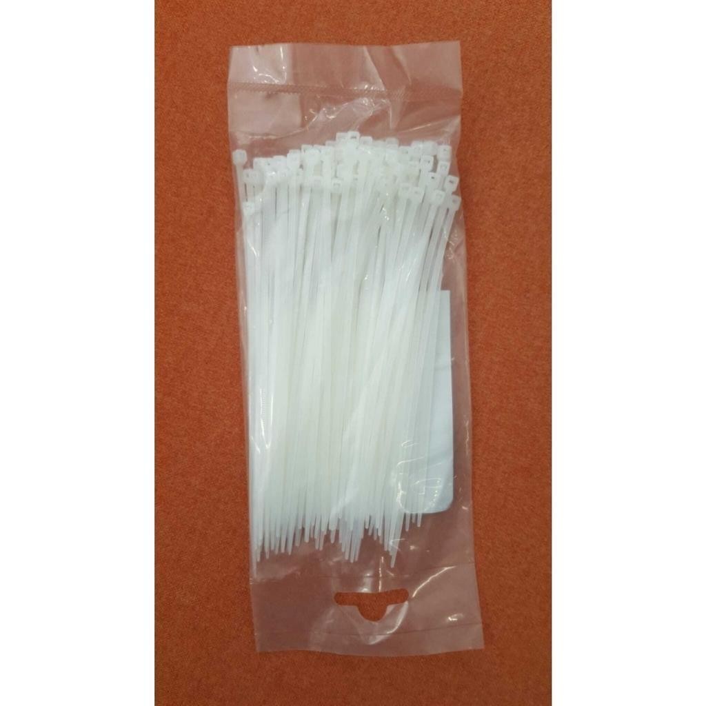 KSN Kablo Bağı Plastik Kelepçe Beyaz 4.8x550mm  -  100 Adet 