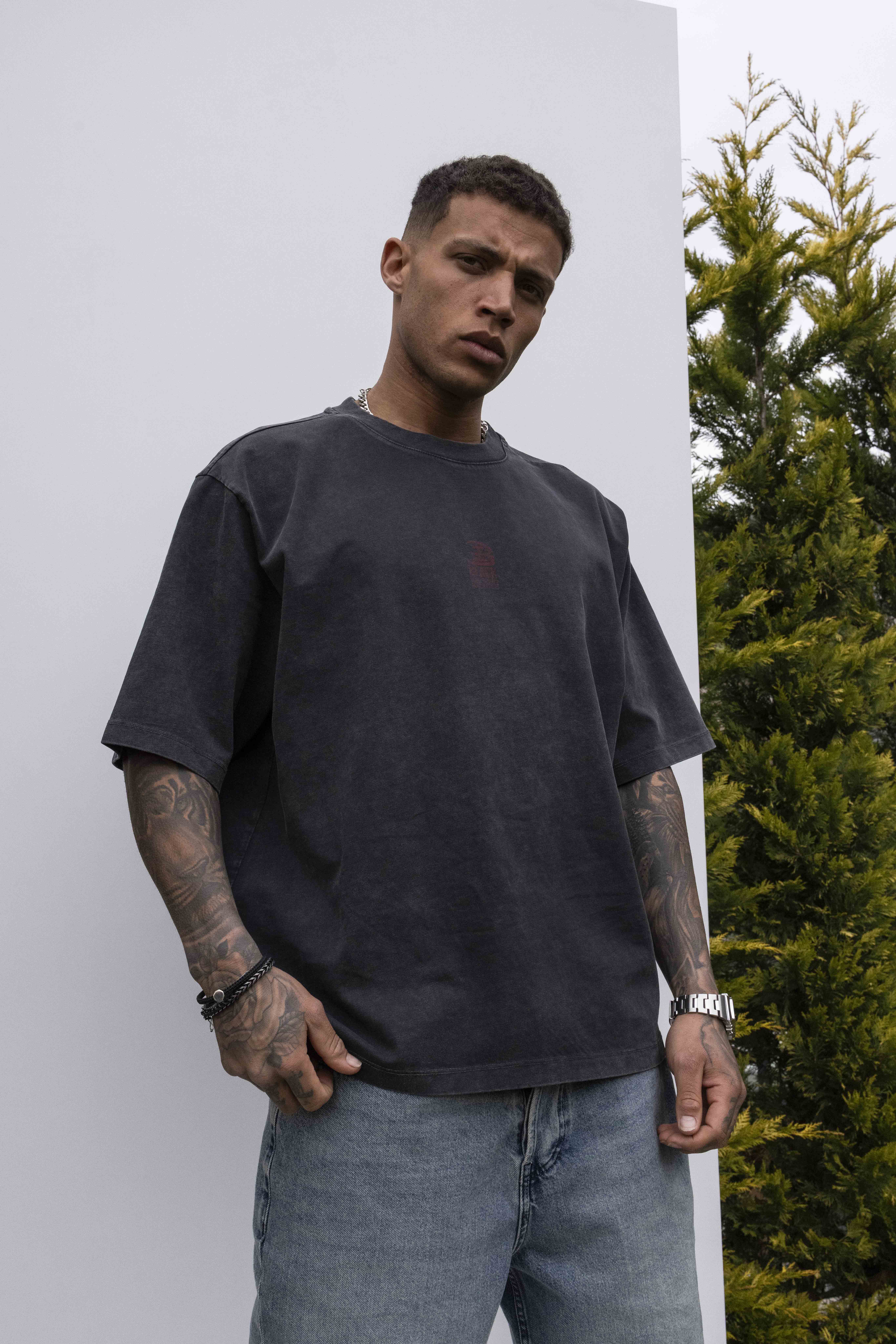 Black Island BI Oversized T-Shirt