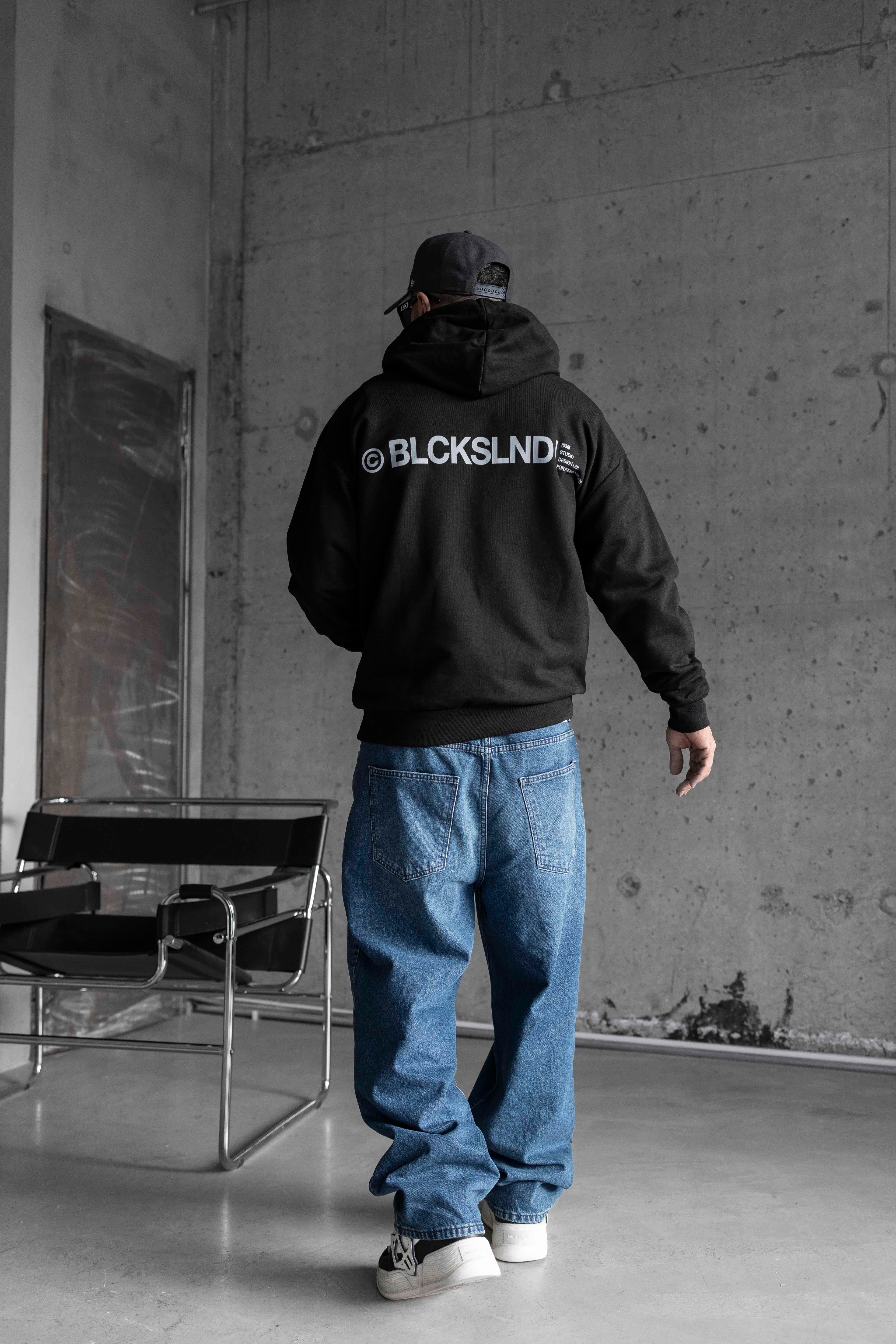 ISL Yazılı Oversize Kapüşonlu Sweatshirt