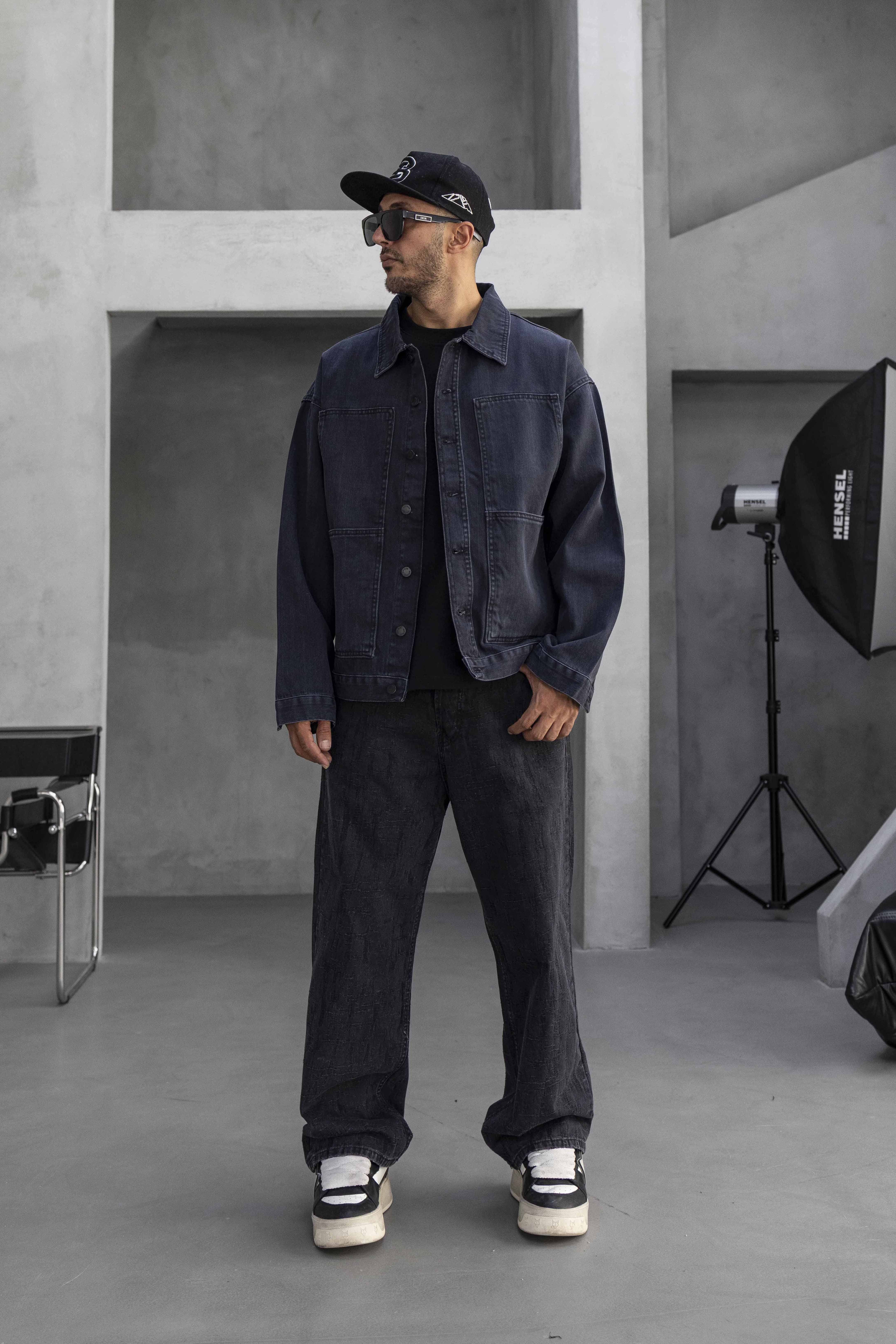 Dark Navy Denim Jacket