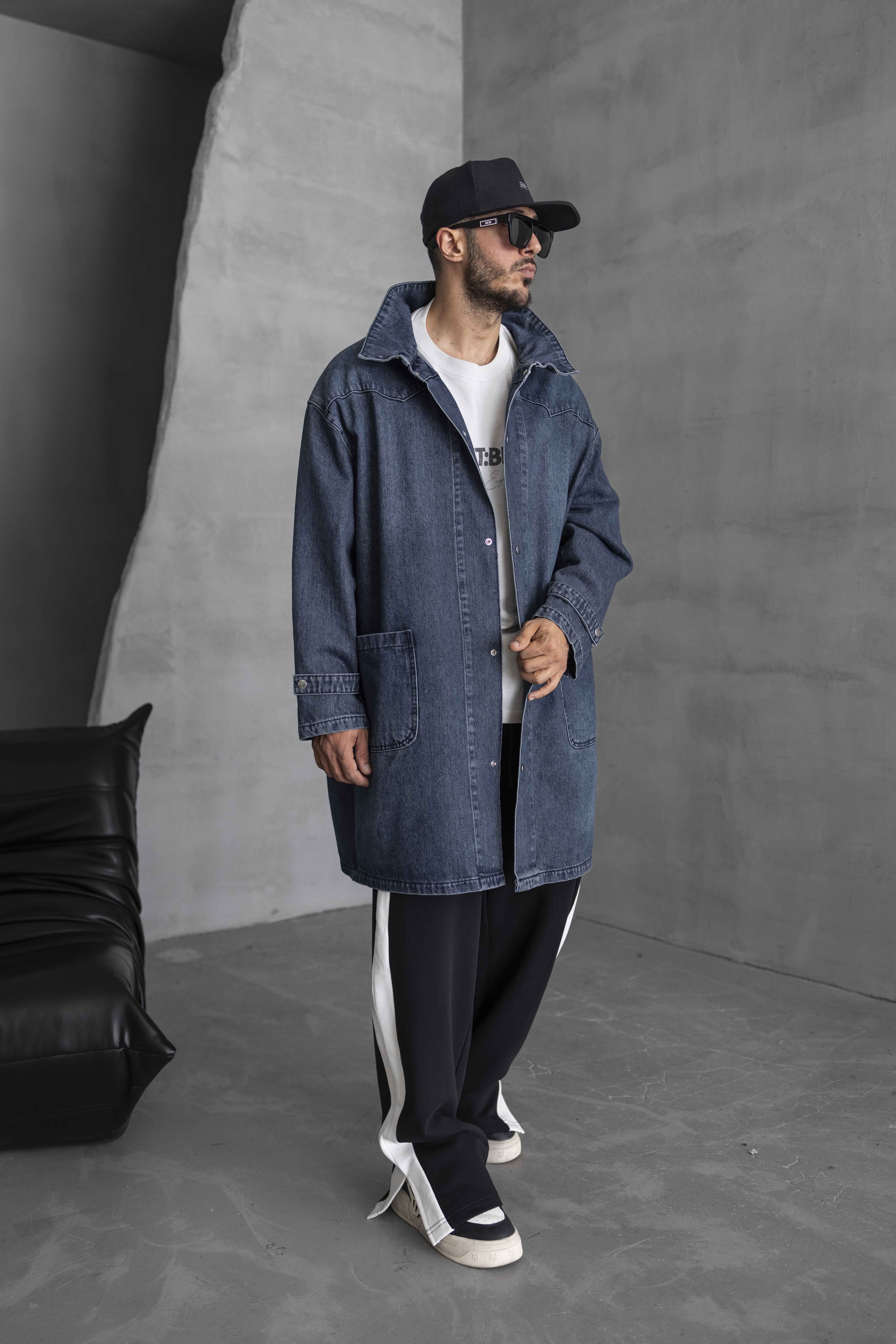 Black Island “Denim Coat”