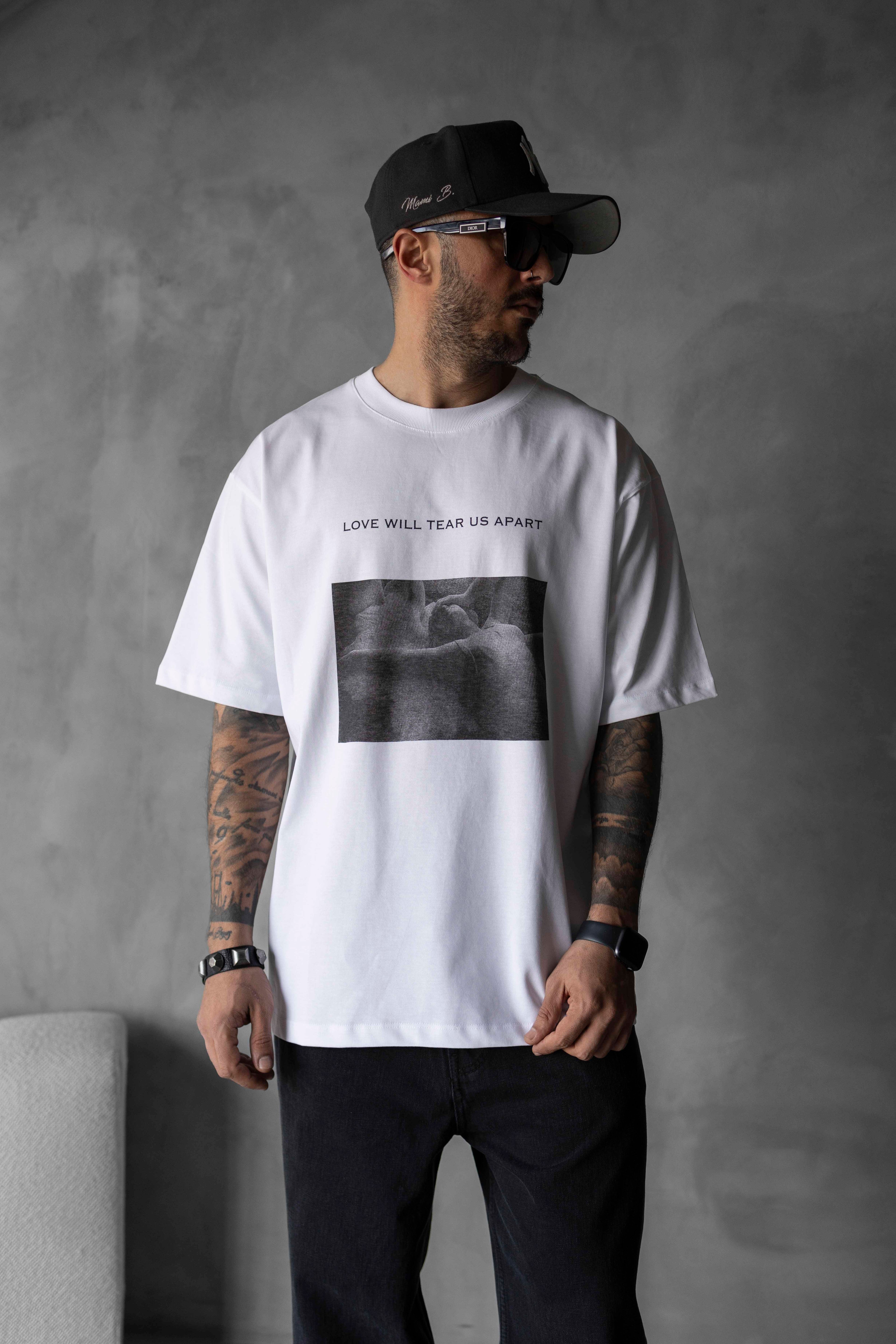 Baskılı Oversize Tişört