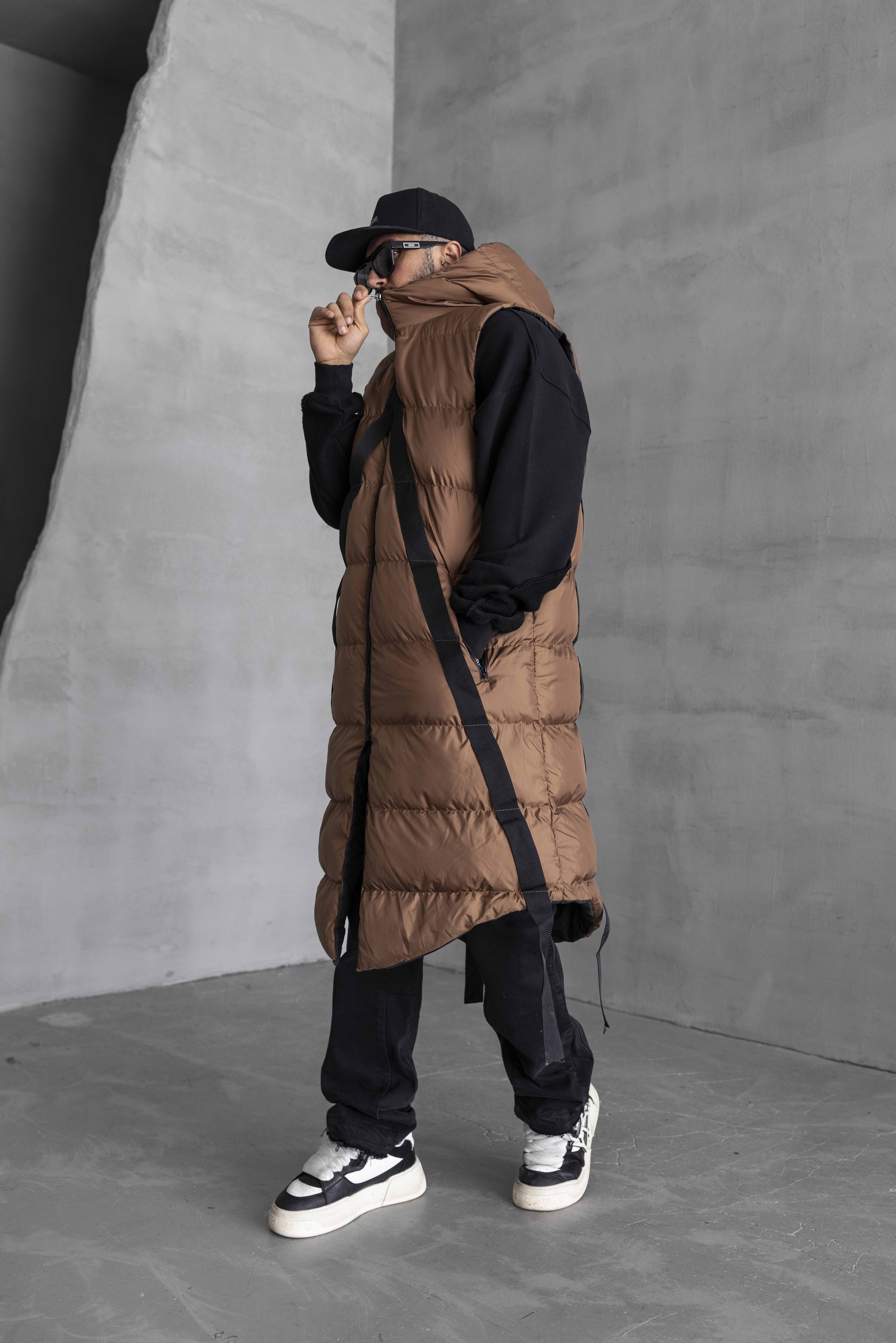 Black Island “Long Puffer Vest”